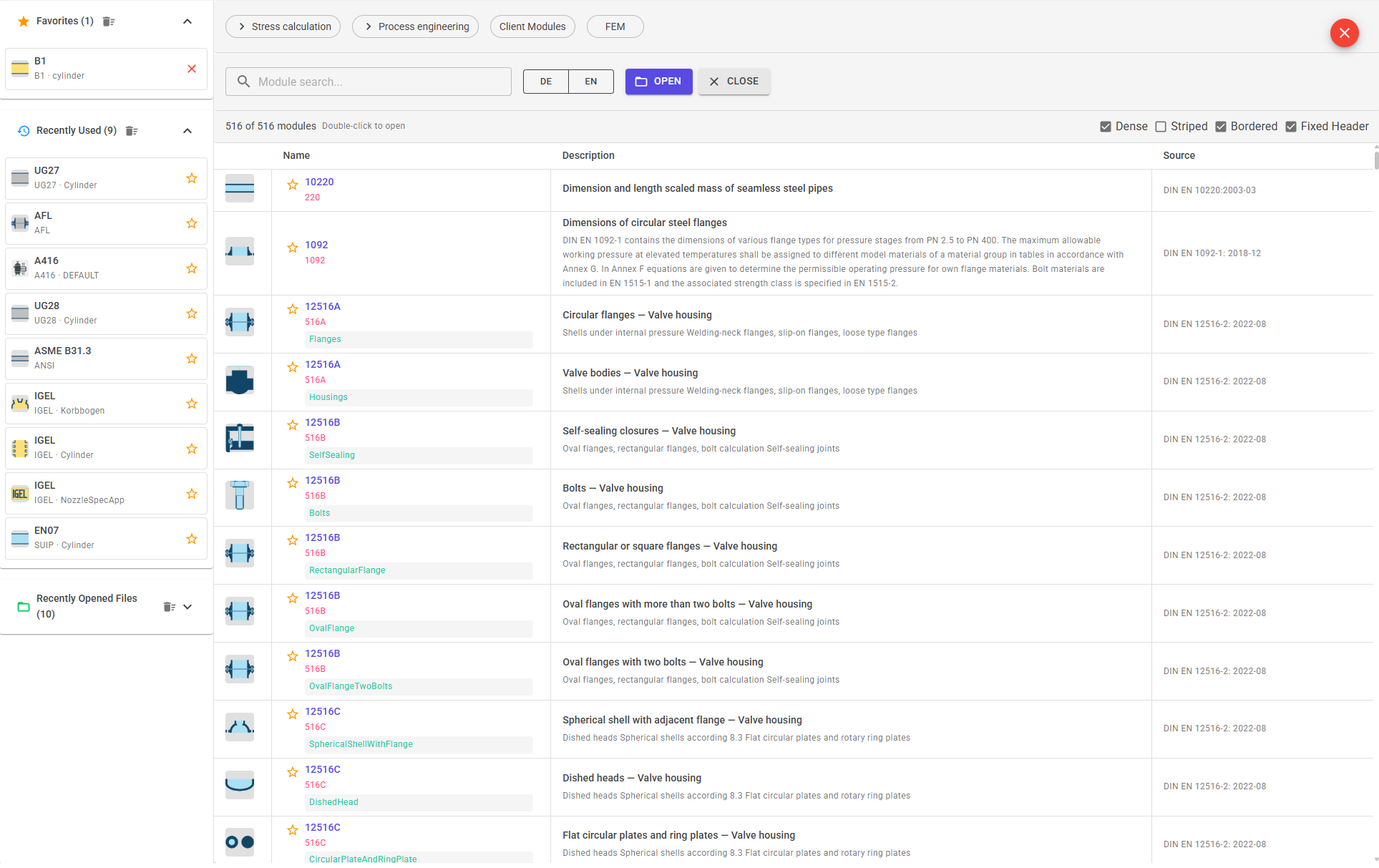 Module Selector Overview