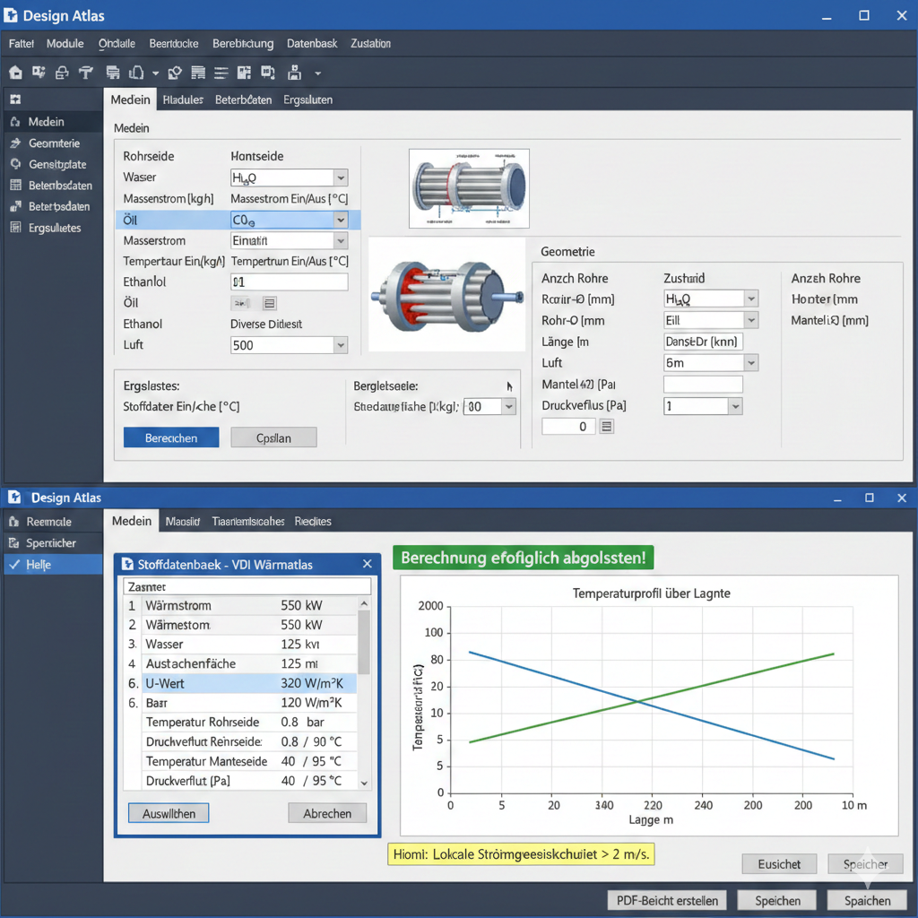Berechnungsergebnis Detailansicht